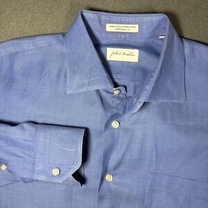 John W Nordstrom Egyptian Cotton Traditional Fit 16.5/33